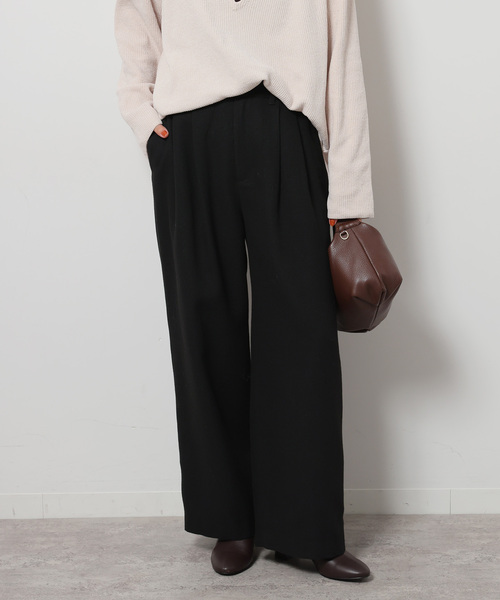 「JOURNAL STANDARD relume」 スラックス 38 グレー レディースの画像