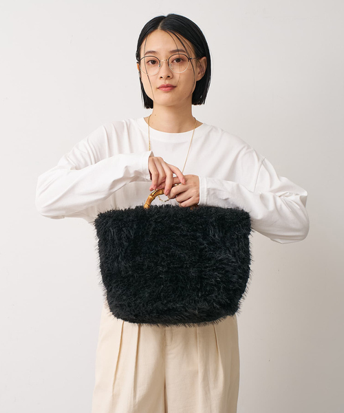 「EARTH MADE」 トートバッグ フリー ブラウン レディース_画像9