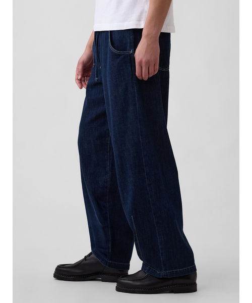 GAP スーパーバギーデニム　28/30 即日発送 GAP（ギャップ） ジーンズ スーパーバギー イージーウエストデニム