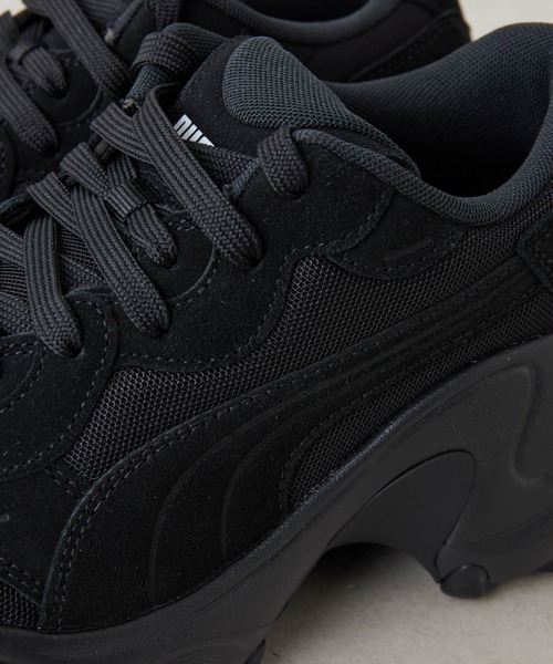 「ear PAPILLONNER」 「PUMA」ローカットスニーカー 24.5cm ブラック レディース_画像7