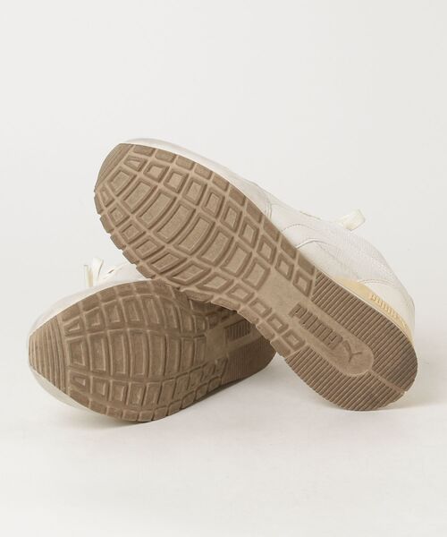 「PUMA」 ローカットスニーカー 23.5cm ベージュ レディース_画像3
