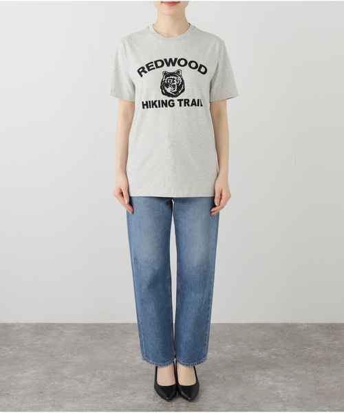「MIXTA」 半袖Tシャツ FREE キャメル レディース_画像7
