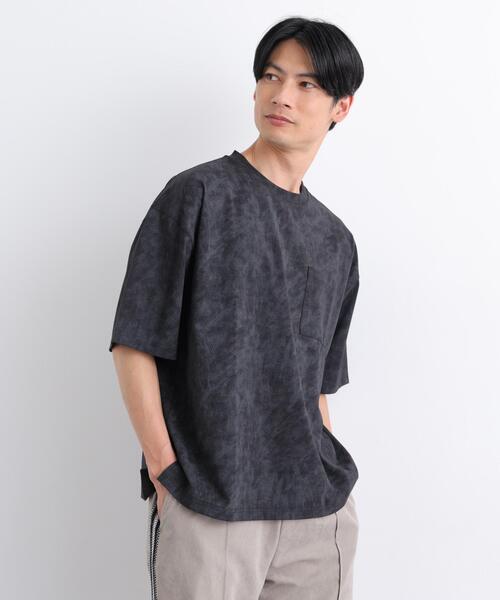 tシャツ NORMANBROS別注 プレーティングフェードTシャツ半袖 メンズ