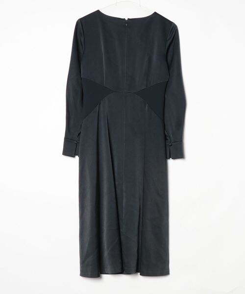 「ANAYI」 長袖ワンピース 38 ネイビー レディース_1
