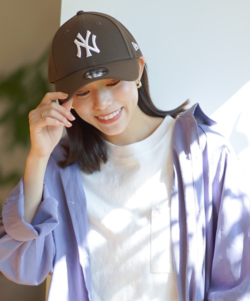 NEW ERA（ニューエラ） キャップ FREE ブラウン レディース : ZOZOTOWN