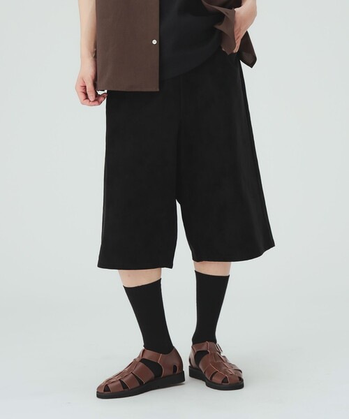 BEAMS HEART（ビームス ハート） ワイドパンツ ハーフパンツ パンツ