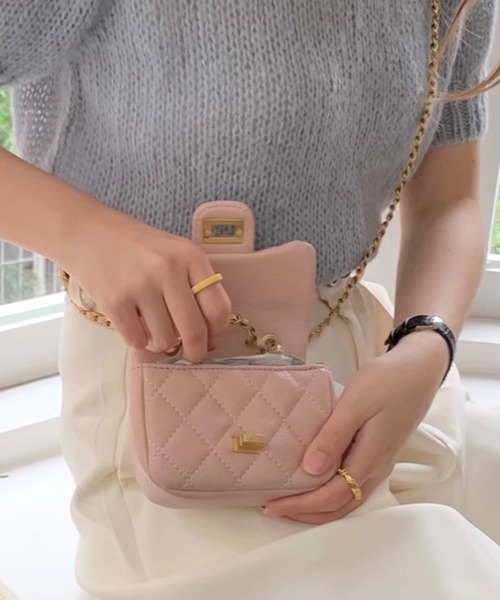 「DAY CLOSET」 ショルダーバッグ ONE SIZE ピンク レディース_画像2