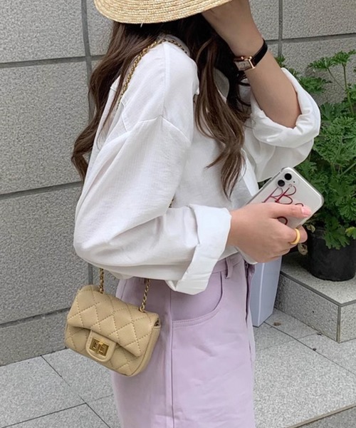 「DAY CLOSET」 ショルダーバッグ ONE SIZE ピンク レディース_画像9