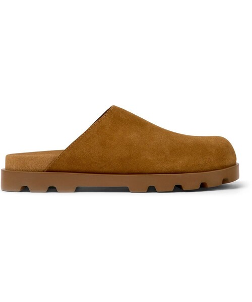 「CAMPER」 フラットサンダル 24.0cm キャメル レディース_画像2
