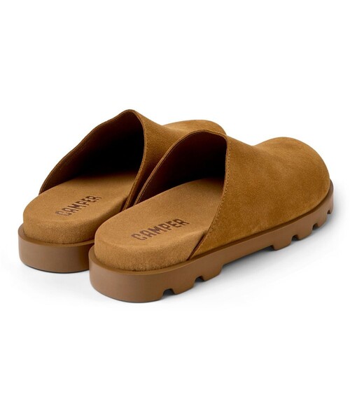 「CAMPER」 フラットサンダル 24.0cm キャメル レディース_画像3