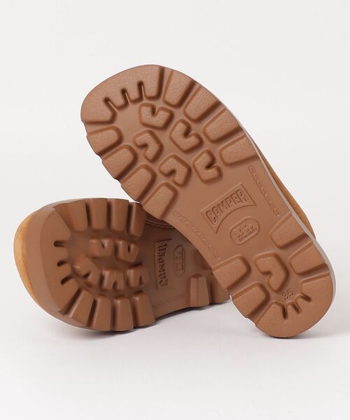 「CAMPER」 フラットサンダル 24.0cm キャメル レディース_画像7