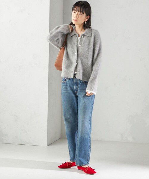「Levi's」 デニムパンツ LARGE ロイヤルブルー レディース_画像4