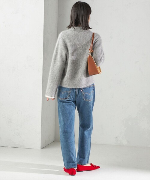「Levi's」 デニムパンツ LARGE ロイヤルブルー レディース_画像6