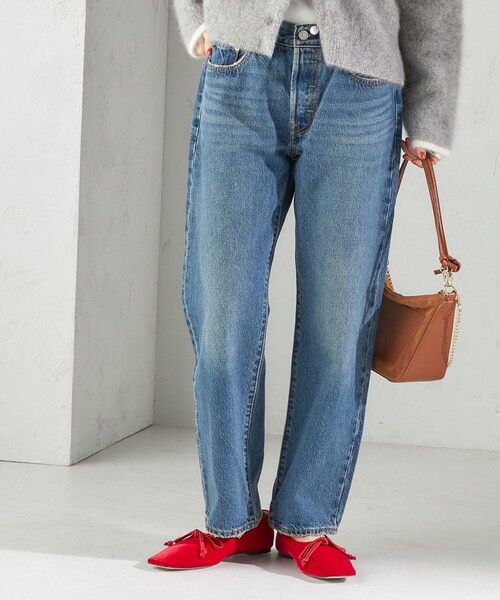 「Levi's」 デニムパンツ LARGE ロイヤルブルー レディース_画像9