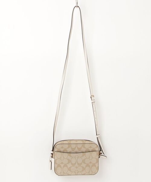 【美品】　coach ハンドバッグ　ショルダーバッグ　ベージュ COACH（コーチ） ショルダーバッグ - ベージュ レディース : ZOZOTOWN