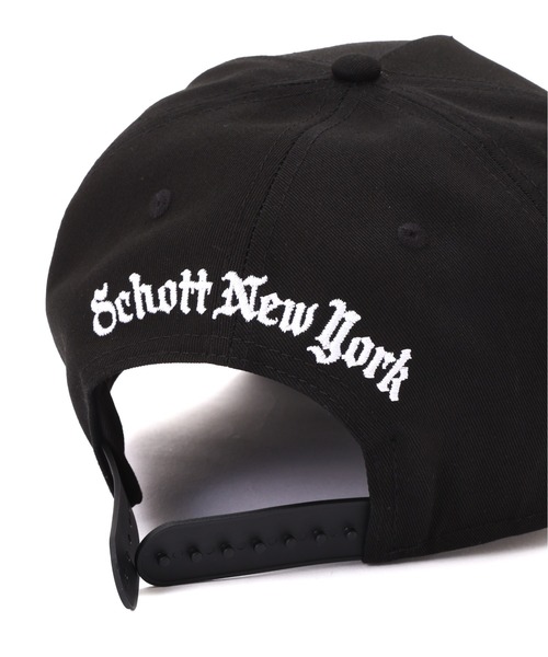 Schott N.Y.C（ショット） キャップ 帽子 メンズ Schott×NEWERA