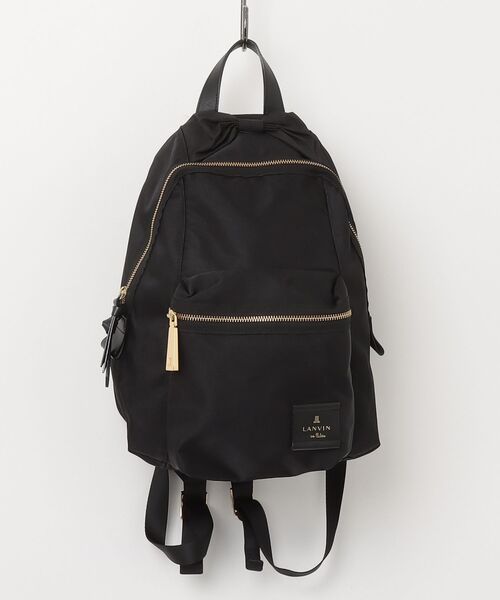 LANVIN en Bleu 「LANVIN Bleu」 リュック フリー ブラック レディース