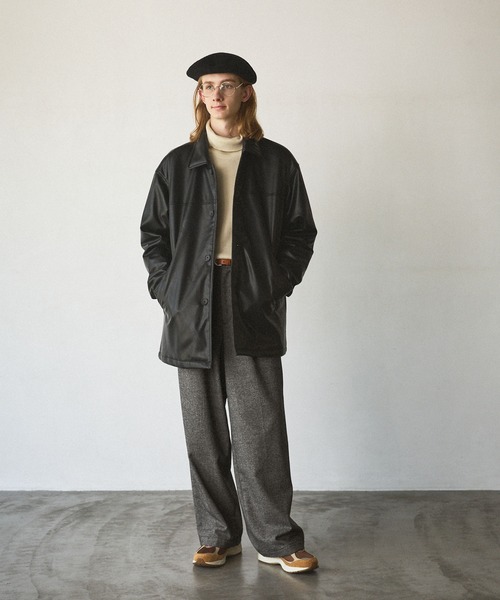 「EMMA CLOTHES」 スラックス M チャコールグレー メンズ_画像8