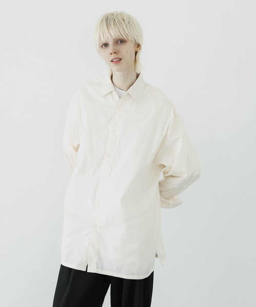 「remer」 ビジネスシャツ SMALL ライトブルー メンズ_画像3
