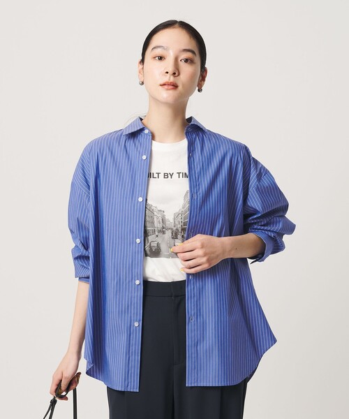 BEAUTY＆YOUTH UNITED ARROWS ブラウス シャツ 「WEB限定」ストライプ
