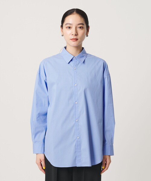 【新品タグ付】 ユナイテッドアローズ 近年モデル シャツ ストライプ BEAUTY＆YOUTH UNITED ARROWS ブラウス シャツ 「WEB限定」ストライプ