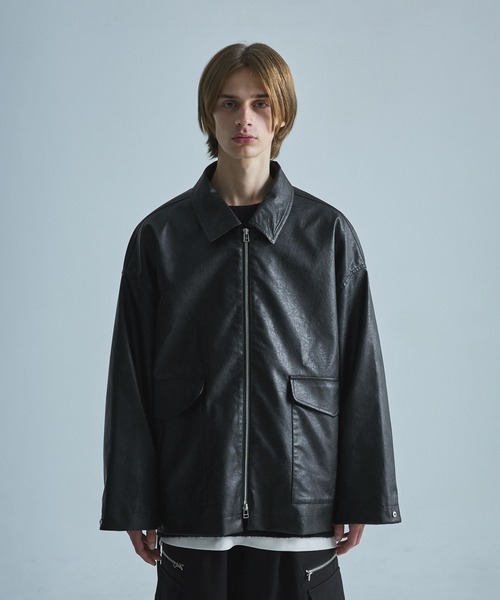 「SOCCE」 ジャケット X-LARGE ブラック メンズ_画像7