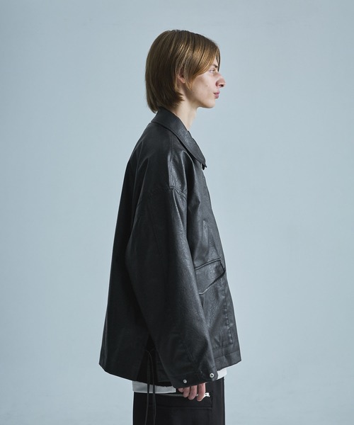 「SOCCE」 ジャケット X-LARGE ブラック メンズ_画像8