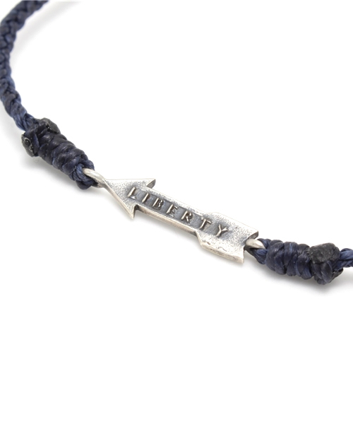 amp japan ブレスレット Braid Waxed Cord Bracelet -Arrow