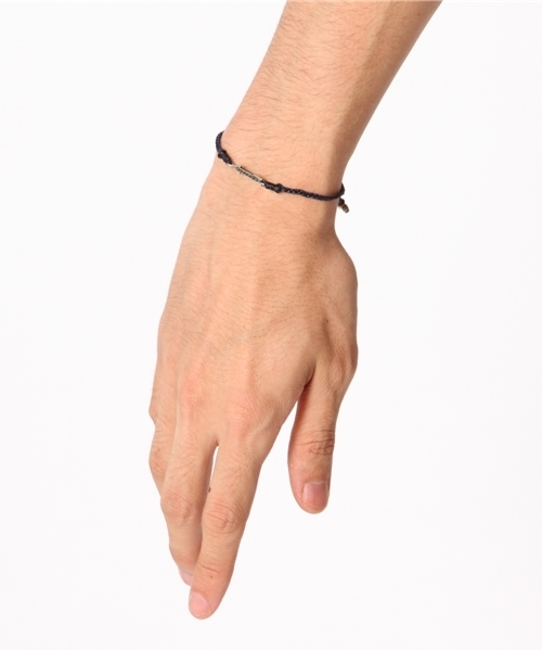 【 】Braided Bracelet ブレスレット amp japan ブレスレット Braid Waxed Cord Bracelet -Arrow