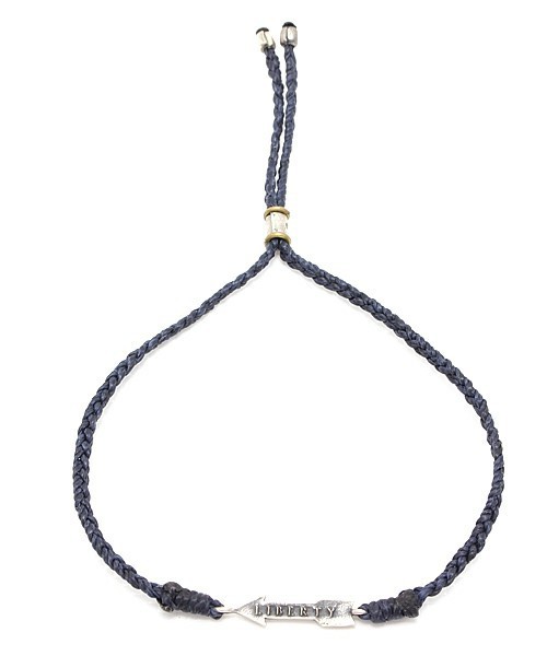 amp japan ブレスレット Braid Waxed Cord Bracelet -Arrow
