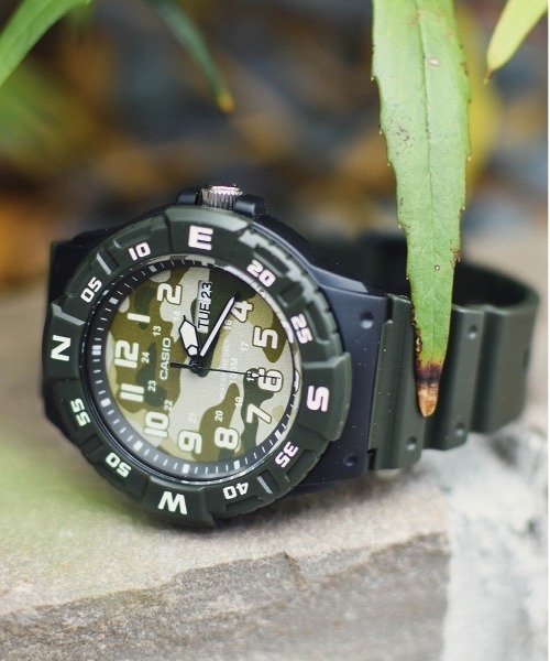 CASIO 腕時計 CASIO（カシオ)ダイバーアナログ 腕時計 メンズ