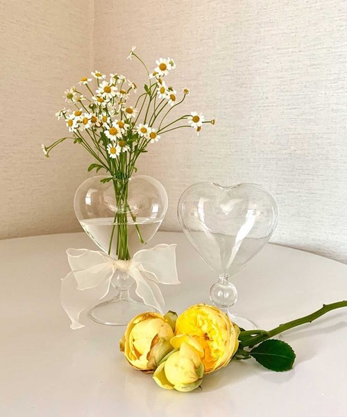 花瓶 ハートフラワーベース Belle Ile Nature Org 花瓶 ハートフラワーベース Belle Ile Nature Org