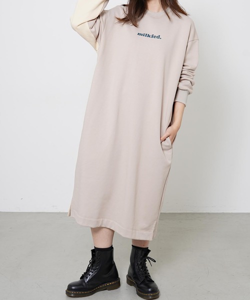 すので ワンピース BICOLOR SWEAT DRESS ZOZOTOWN PayPayモール店 - 通販 - PayPayモール られるのも