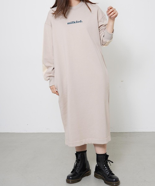 すので ワンピース BICOLOR SWEAT DRESS ZOZOTOWN PayPayモール店 - 通販 - PayPayモール られるのも