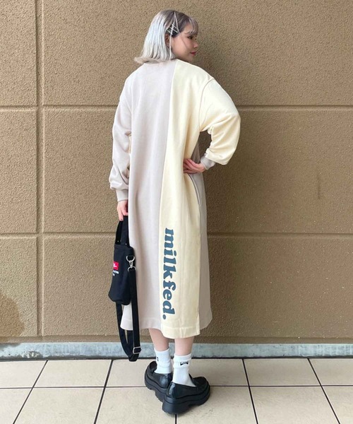 すので ワンピース BICOLOR SWEAT DRESS ZOZOTOWN PayPayモール店 - 通販 - PayPayモール られるのも