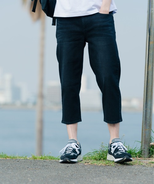 正規品直輸入 パンツ デニム ジーンズ Blue Standard ブルースタンダード ストレッチデニムクロップドパンツ1 7円 Aynaelda Com