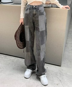 パッチワークデニム(レディースジーンズ、デニム)の商品一覧 ...