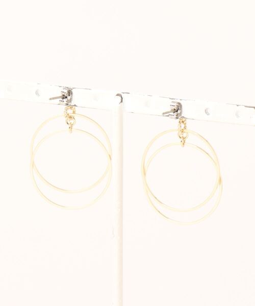 SAINT LAURENT ダブルフープピアス 360327124_1.jpg