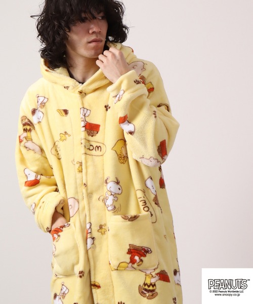 PEANUTS ガウン スヌーピー 着る毛布 レディース : ZOZOTOWN PEANUTS ガウン スヌーピー 着る毛布 レディース : ZOZOTOWN