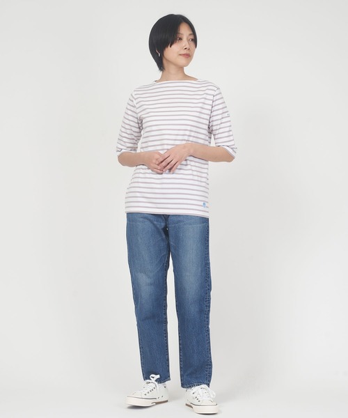 ORCIVAL tシャツ BOAT NECK H/S P.O. 40/2 JERSEY HALF SLEEVE