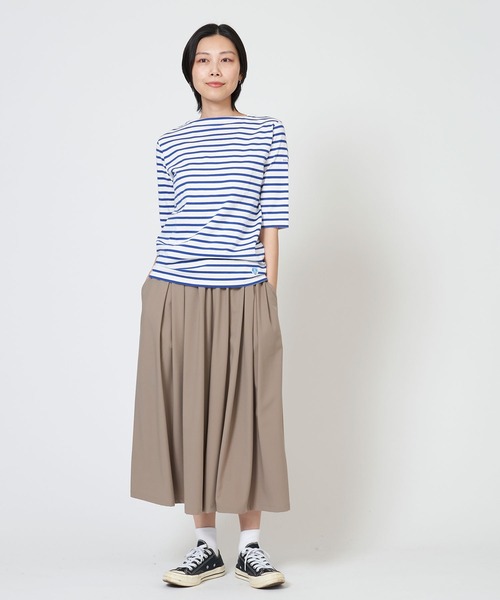 ORCIVAL tシャツ BOAT NECK H/S P.O. 40/2 JERSEY HALF SLEEVE