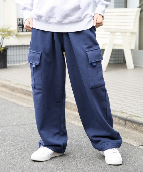 くうページ DISCUS スウェットパンツ ジャージ 「DISCUS」ビッグポケット