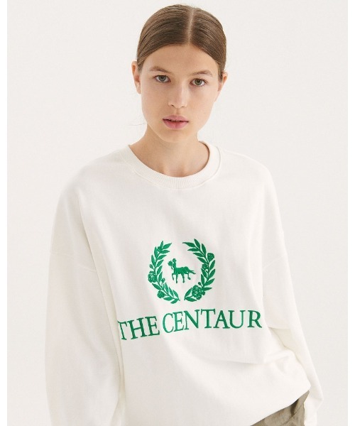 トレーナー スウェット A'GEM/9 × .kom「THE CENTAUR/ザセントール」CENTAURUS SWEATSHIRT/ケンタウロス ス