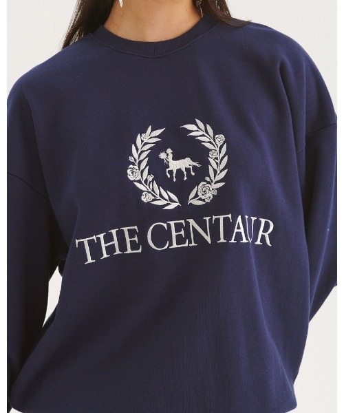 トレーナー スウェット A'GEM/9 × .kom「THE CENTAUR/ザセントール」CENTAURUS SWEATSHIRT/ケンタウロス ス A'GEM/9 × .kom『THE CENTAUR/ザセントール』CENTAURUS