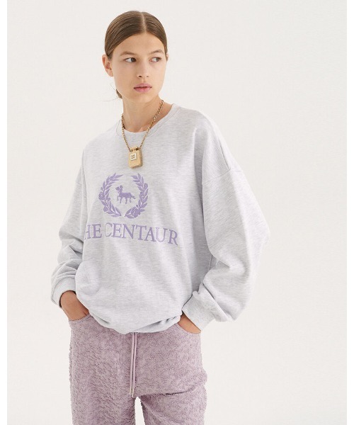 トレーナー スウェット A'GEM/9 × .kom「THE CENTAUR/ザセントール」CENTAURUS SWEATSHIRT/ケンタウロス ス THE CENTAUR トレーナー スウェット A'GEM/9 × .kom「THE