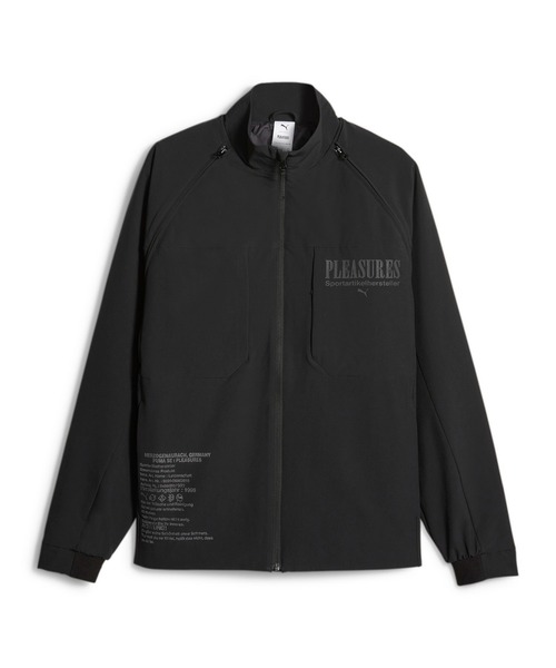 PUMA ブラック ジップアップジャケット PUMA プーマ ジャージ ジャケット メンズ CORE HERITAGE