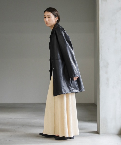 select MOCA（セレクトモカ） スカート 楊柳ポンチフレアロング