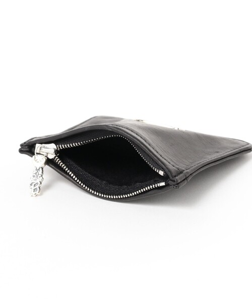 極美品【Bill Wall Leather】スクエアコインウォレット　財布 BILL WALL LEATHER 財布 Bill Wall Leather / スクエア コイン