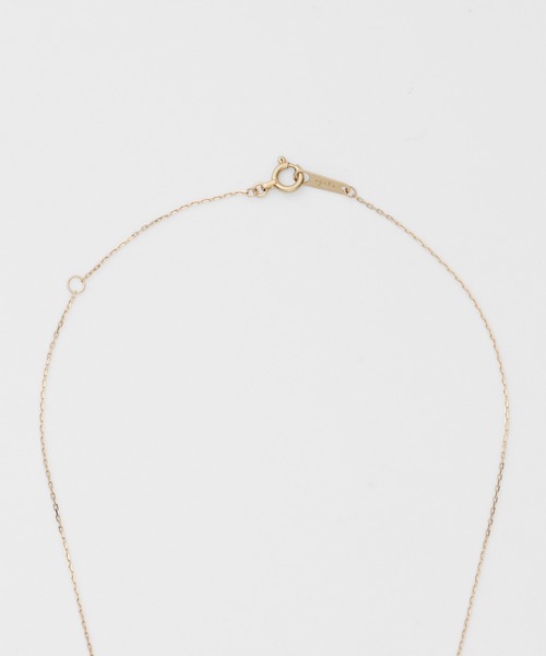 ネックレス K10ダイヤモンドネックレス（0.1ct） レディースの画像
