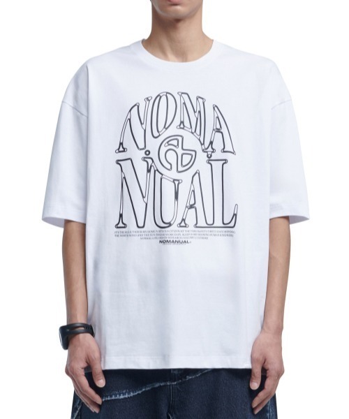 KOM tシャツ A'GEM/9 × .kom 「NOMANUAL/ノーマニュアル」 S.N.A